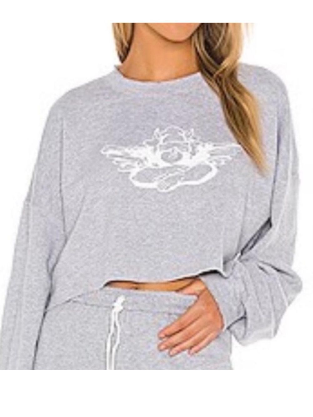 BOYS LIE MATCH MADE HEAVEN CROPPED CREW NECK